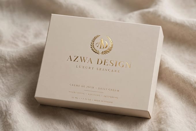 designs luxury minimalist box packaging