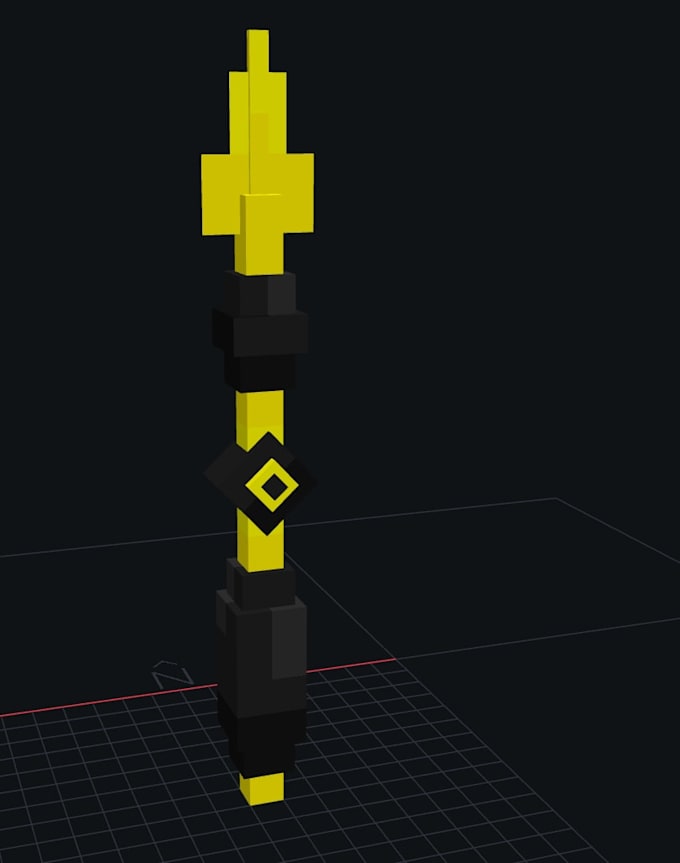 make simple 3d minecraft models