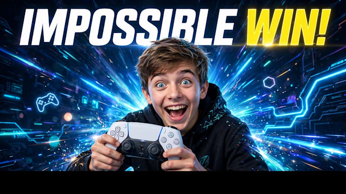 design eye catching viral youtube thumbnail