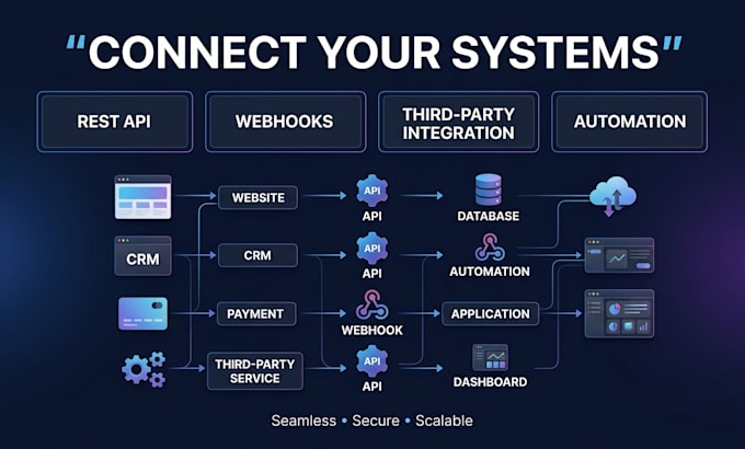 do custom API integrations and automation