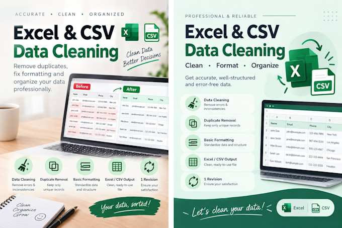clean data and analyse