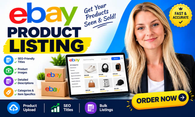 do ebay product listing, ebay product upload, ebay lister