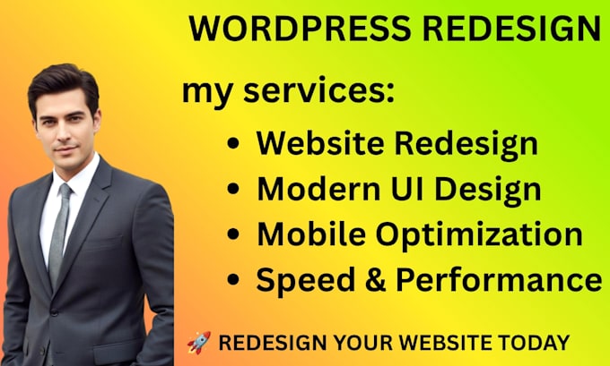 redesign modernize and boost your wordpress website