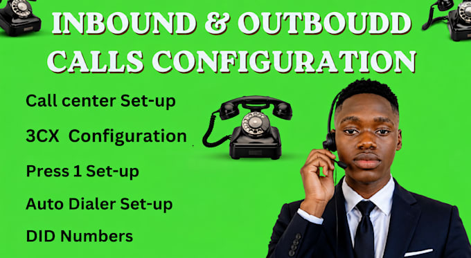 setup voip sip trunk, did numbers and inbound outbound calls