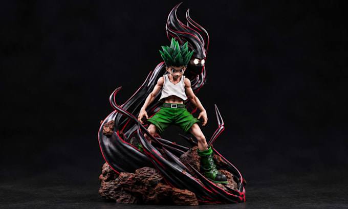 3d print paint and customize anime figures action figures