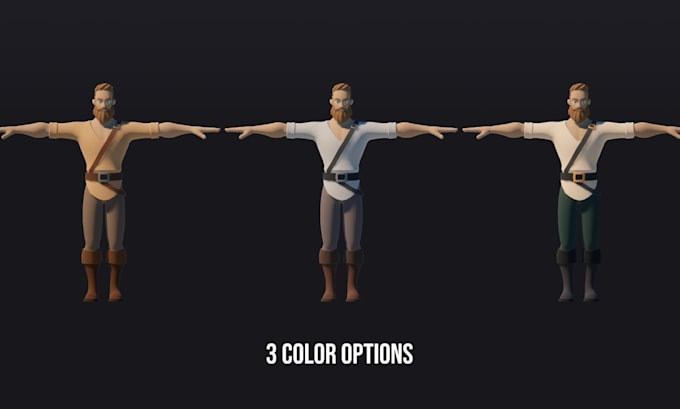 ps1 psx character low poly 3d game character rigging n64 retro animation model