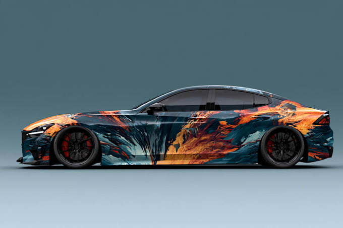 car wrap design, van wrap design