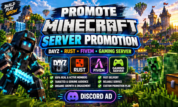 minecraft server promotion, minecraft server promotion active server advertise