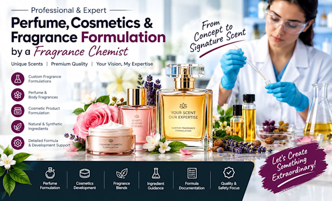 perfume formulation perfume cosmetics fragrance chemist