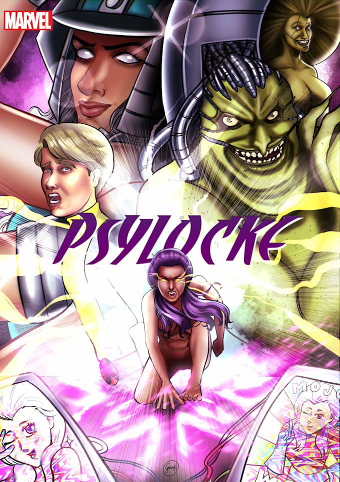 make a comic book cover for you