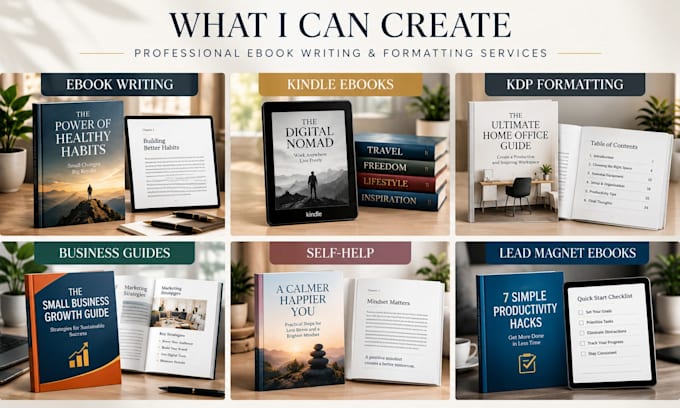 write a professional ebook for kindle and KDP