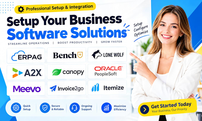 erpag bench lone wolf a2x canopy oracle peoplesoft meevo invoice2go itemize