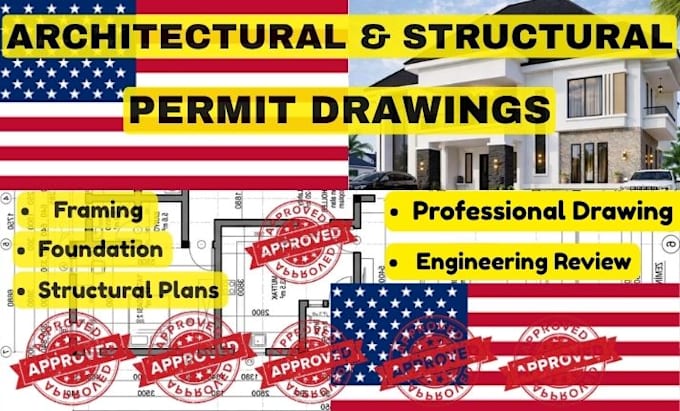 architectural drawing engineer stamp structural engineer drawing for wa in ca MD
