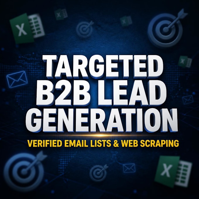 do b2b lead generation, web scraping, and targeted email list building