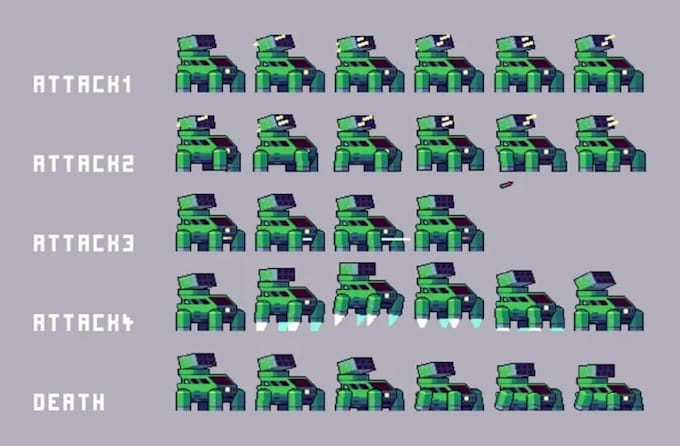 create pixel art tilesets, game environments, maps and asset