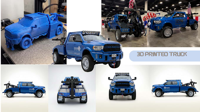 create 3d printed car model