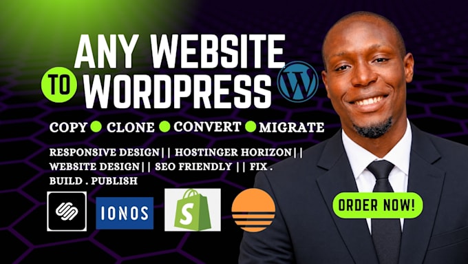 copy clone convert hostinger ai, replit manus base44 lovable wix to wordpress