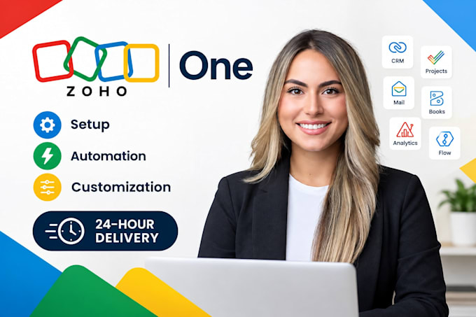 do zoho one setup, customization, automation and integration