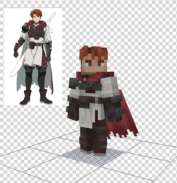 make high quality model in blockbench minecraft