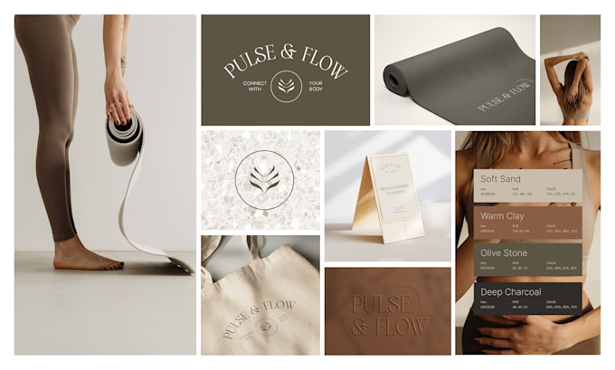 design a luxury elegant modern logo and brand identity