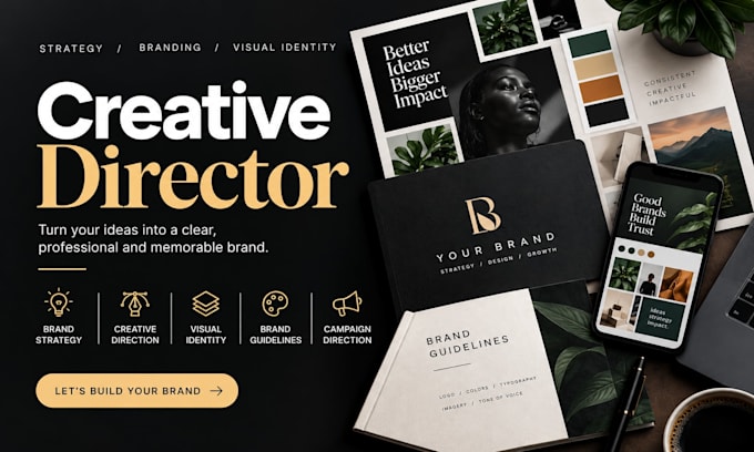 develop your brand vision through creative and art direction