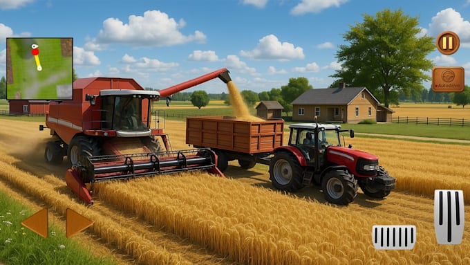 create realistic fs25 tractor, vehicle and physics mods
