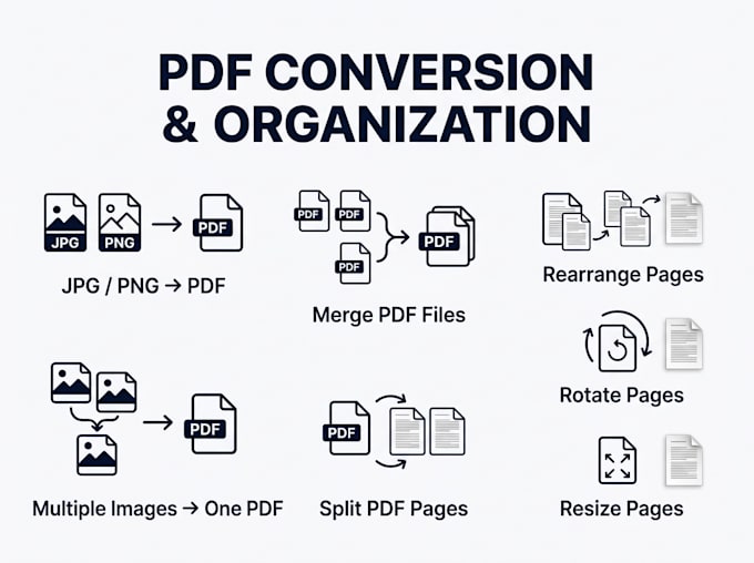 convert images and photos into PDF