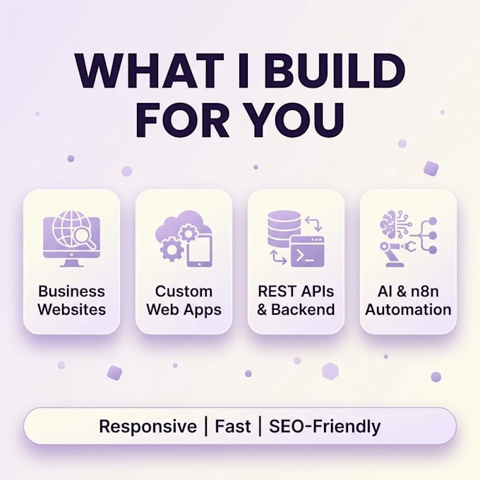build a custom full stack mern web app or website