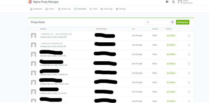 fix linux server, nginx, 502 bad gateway and SSL errors