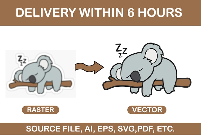 manually convert bitmap to vector with clean vector tracing