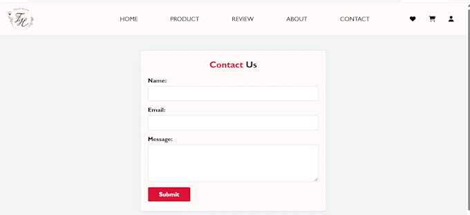 create a modern responsive ecommerce website
