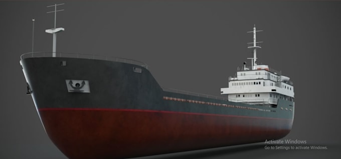 3d ship modeling, bulk carrier ship, hull deck cad model, marine engineering
