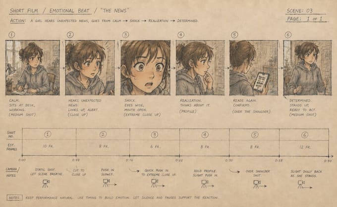 turn your script into an animatic