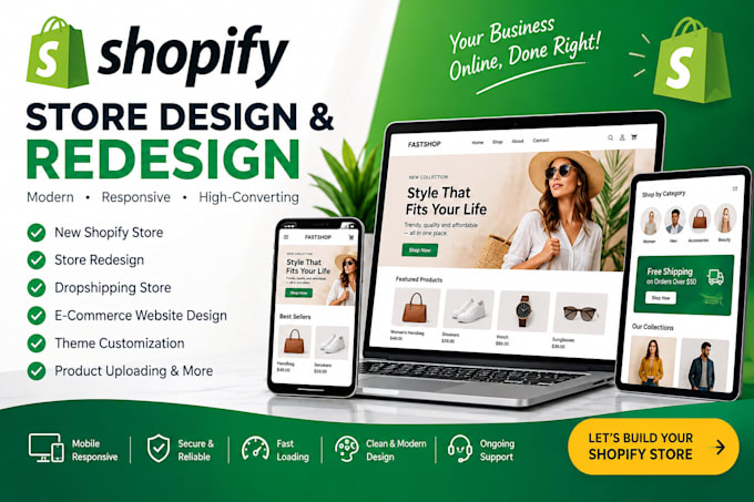 design and develop beauty shopify store, skincare, cosmetics website