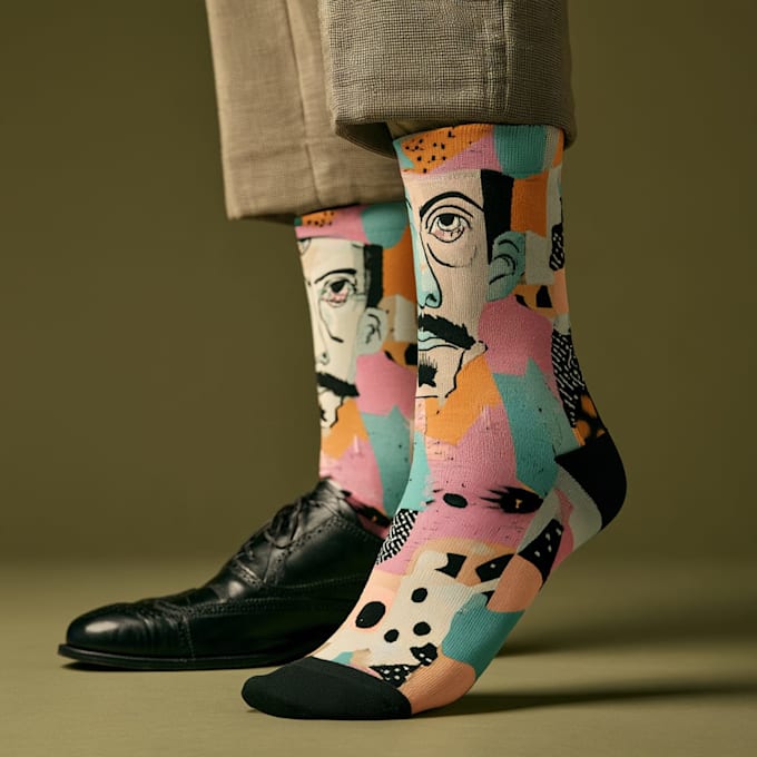 custom and unique socks design