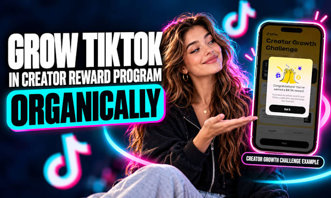 do complete tiktok monetization organically with creator reward program