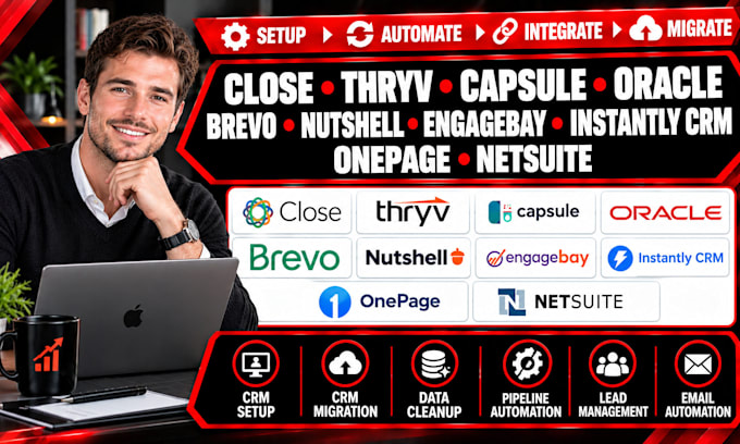 close thryv capsule oracle brevo nutshell engagebay instantly crm one  netsuite