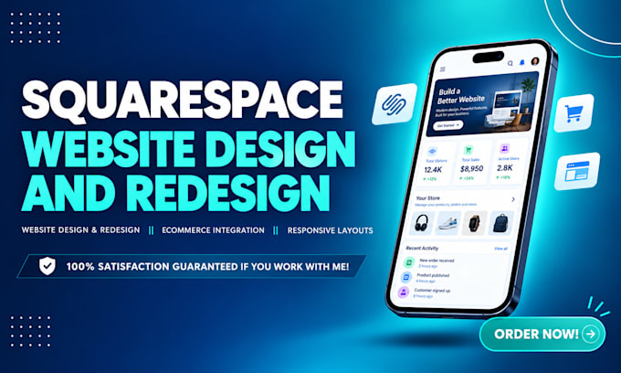 build, design or redesign your squarespace website