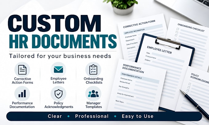create or improve your HR documents and employee forms