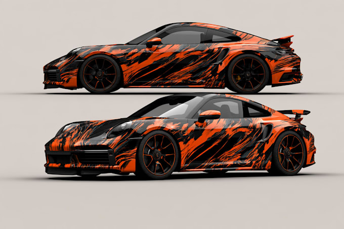 car wrap design, van wrap design