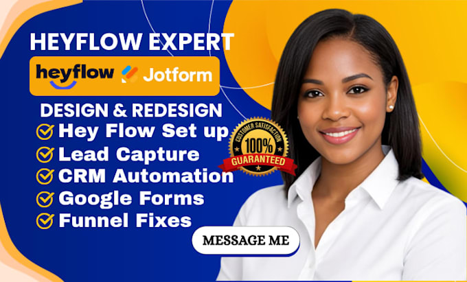 build heyflow, heyflow jotform, and heyflow typeform survey lead funnel