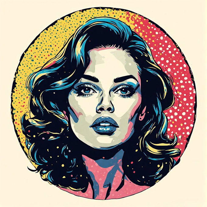 design custom pop art prints and hand