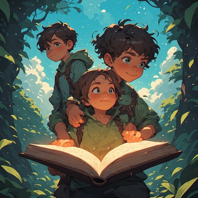 create unique kids book cover designs