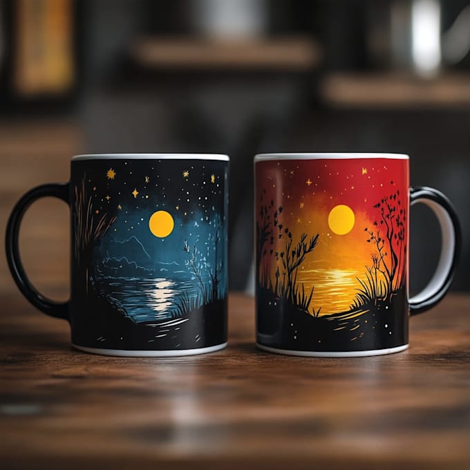 design awesome custom mug design