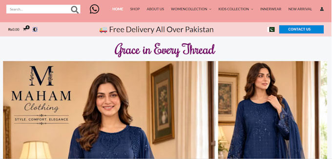 create a responsive wordpress website with astra theme