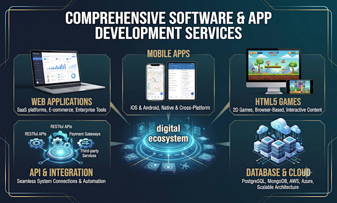 custom software apps and web applications