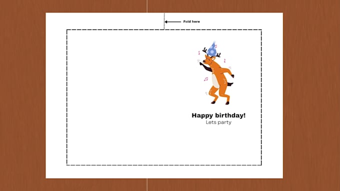 create digital printable greeting cards