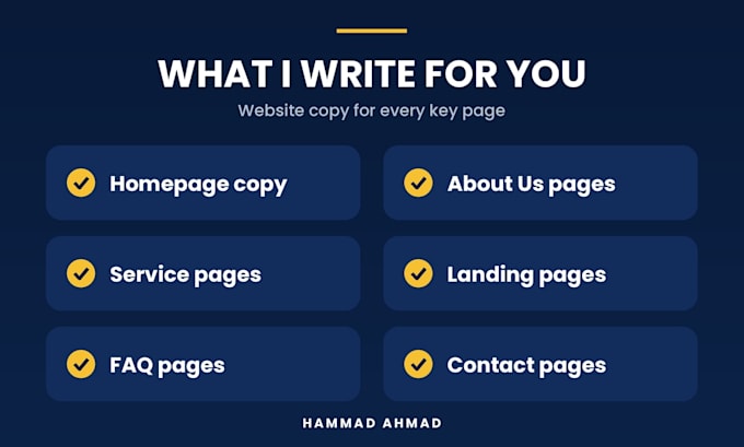 write SEO website copy and landing pages that convert
