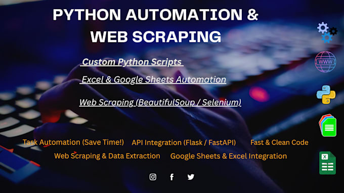 python scripts, task automation