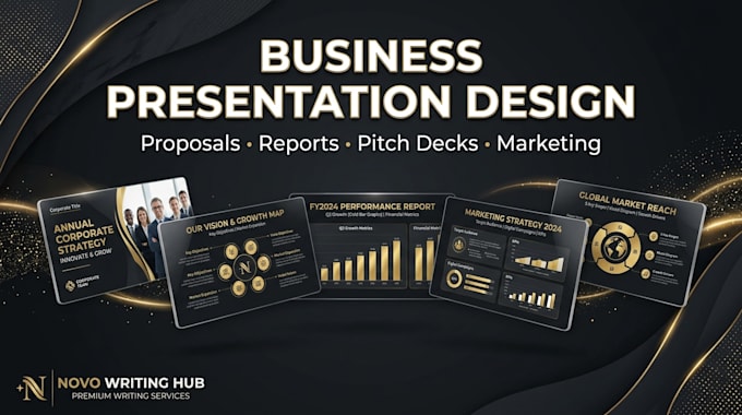 create professional powerpoint presentations for projects or businesses